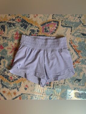 Purple Athletic Shorts with Liner (Free People Dupe) – Small